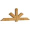 Ekena Millwork Kennewick Rough Sawn Timber Gable Bracket, Western Red Cedar, 96"W x 28"H x 4"D x 6"F, 7/12 Pitch GBW096X28X0406KEN00RWR - alternate 2
